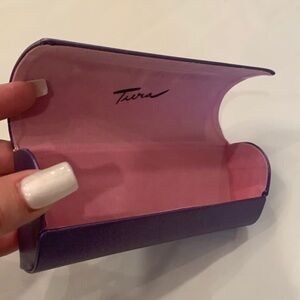 💐5/25 Tyra glasses case purple hard shell